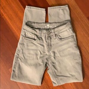 7 for All Mankind: Girls Skinny Jeans, Size 7